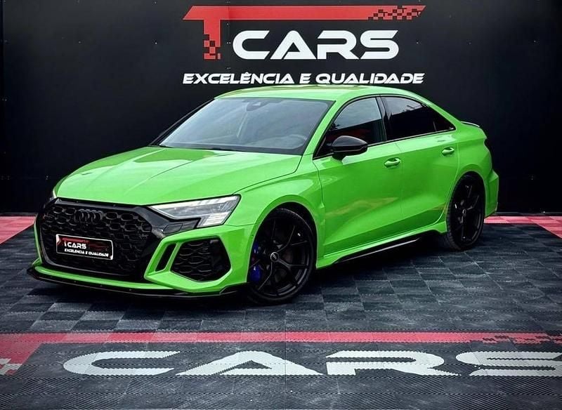 Usado Audi RS3 400 HP (294 kW) 2022 Verde Sedan