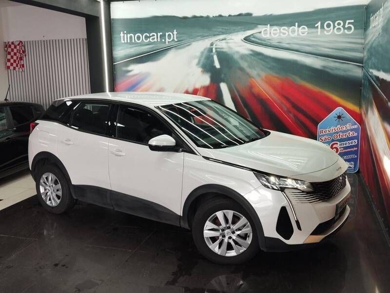 Branco Usado 2021 Peugeot 3008 | € 22.999 (Preço justo) - Imagem 1/4