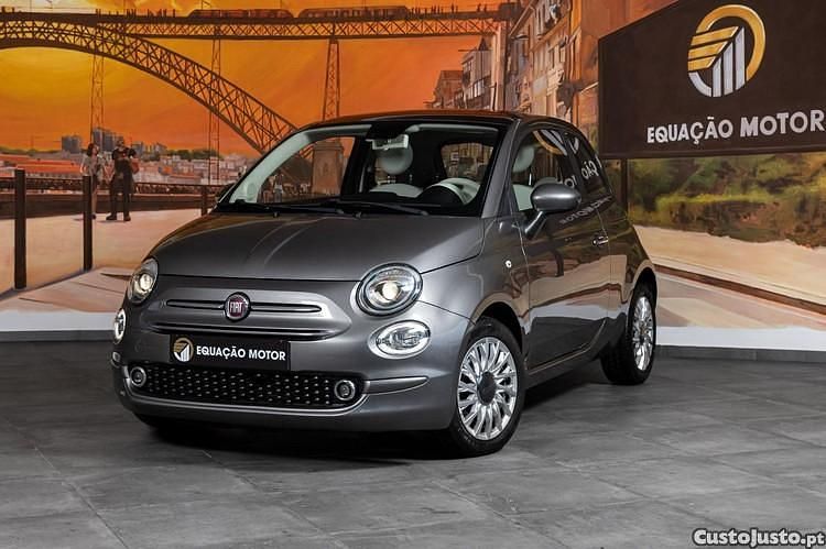 Cinza Usado 2020 Fiat 500 Lounge Citadino | € 15.400 (Caro) - Imagem 1/1