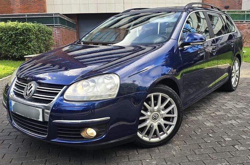 Azul Usado 2007 VW Golf V Carrinha | € 7.300 - Imagem 1/4