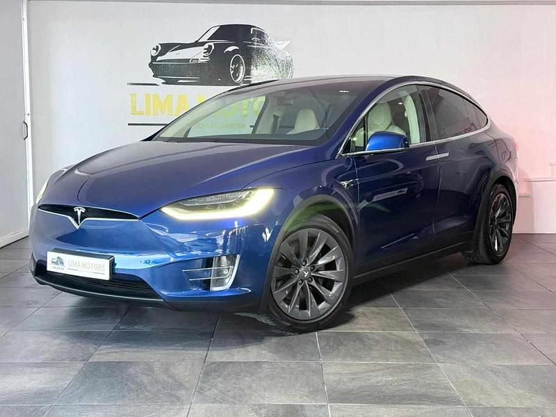 Azul Usado 2018 Tesla Model X SUV | € 33.450 (Super Preço) - Imagem 1/4