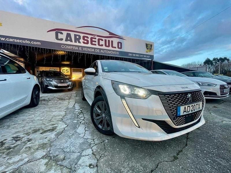 Usado Peugeot e-208 100 kW (136 HP) 2020 Branco Citadino