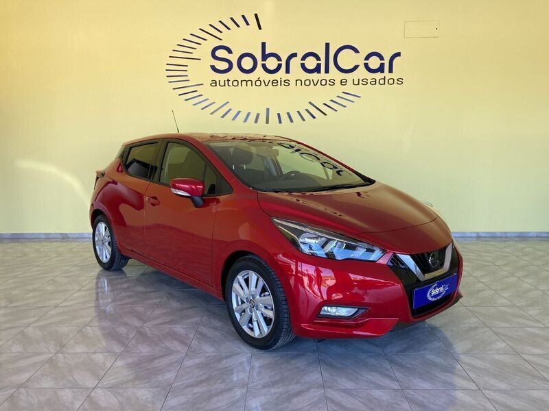 Vermelho Usado 2020 Nissan Micra Acenta Citadino | € 15.000 (Preço justo) - Imagem 1/4
