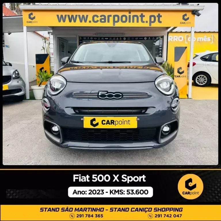 Cinzento Usado 2023 Fiat 500X Sport SUV | € 24.900 - Imagem 1/4