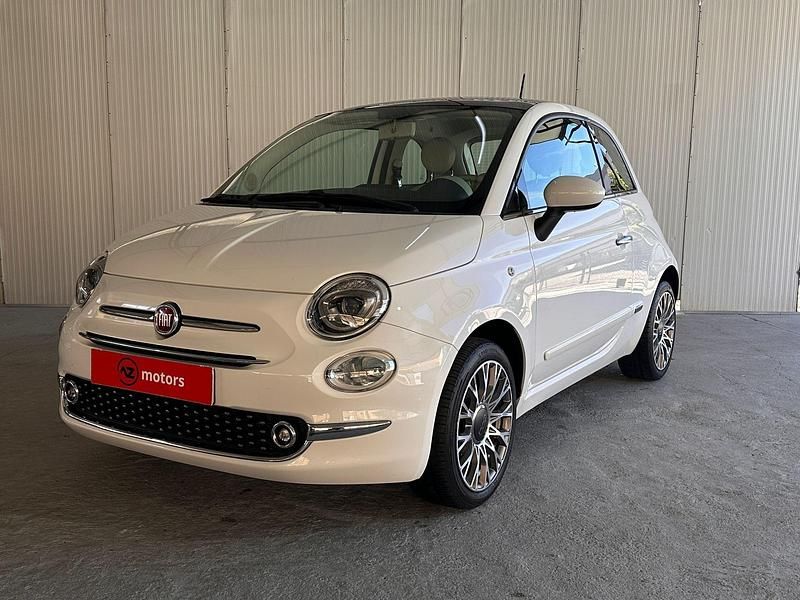 Branco Usado 2017 Fiat 500 Lounge Citadino | € 9.850 (Preço justo) - Imagem 1/4