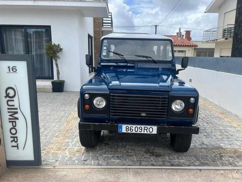 Azul Usado 2001 Land Rover Defender SUV | € 39.999 (Bom preço) - Imagem 1/4