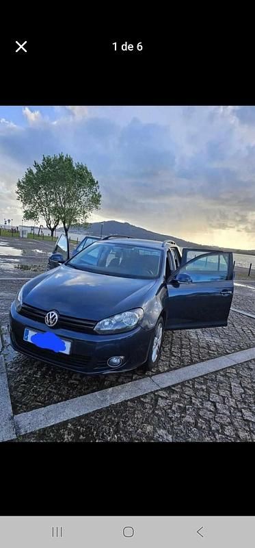 Azul Usado 2010 VW Golf VI Carrinha | € 8.500 (Preço justo) - Imagem 1/4