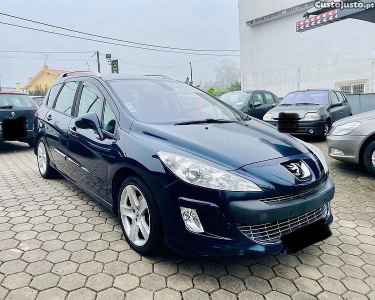 Azul Usado 2010 Peugeot 308 Premium Carrinha | € 6.490 (Preço elevado) - Imagem 1/1