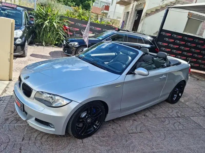Usado BMW 123 Cabriolet 204 HP (150 kW) 2009 Cinzento Cabrios