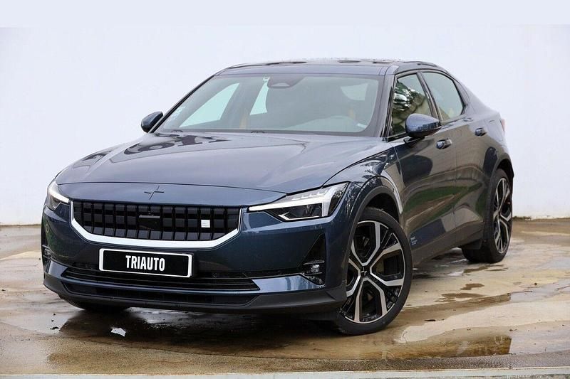Azul Usado 2022 Polestar 2 Performance Sedan | € 39.700 - Imagem 1/4