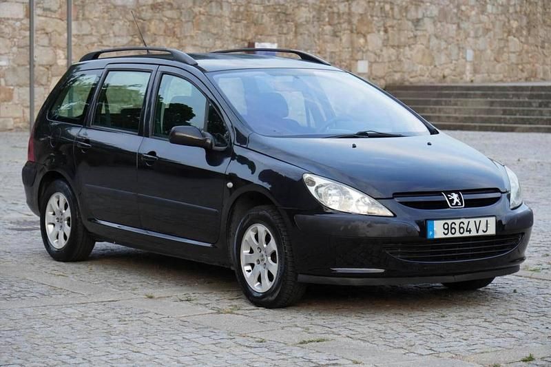 Preto Usado 2003 Peugeot 307 Carrinha | € 2.900 (Preço justo) - Imagem 1/4