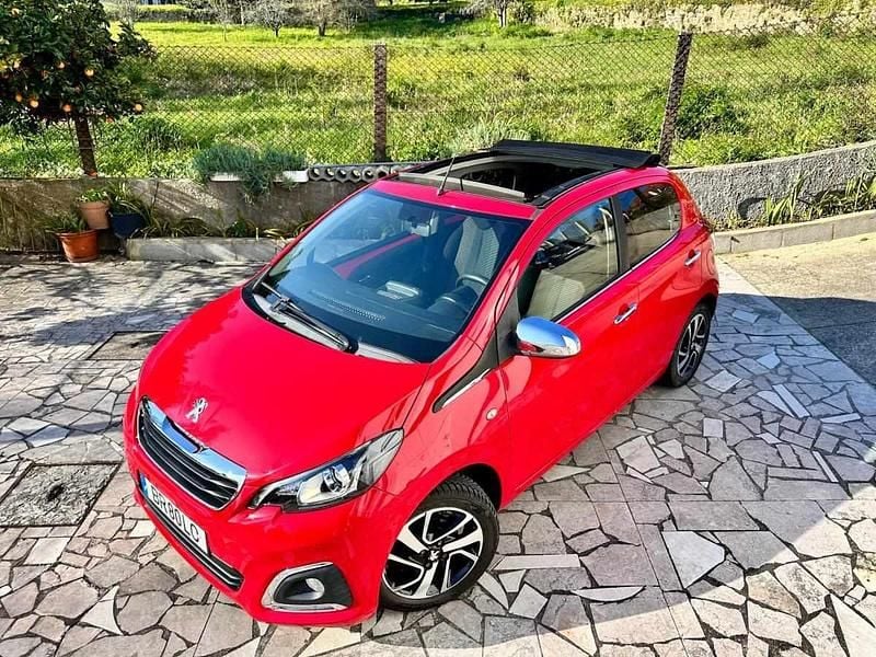 Vermelho Usado 2014 Peugeot 108 Citadino | € 8.350 (Preço elevado) - Imagem 1/4