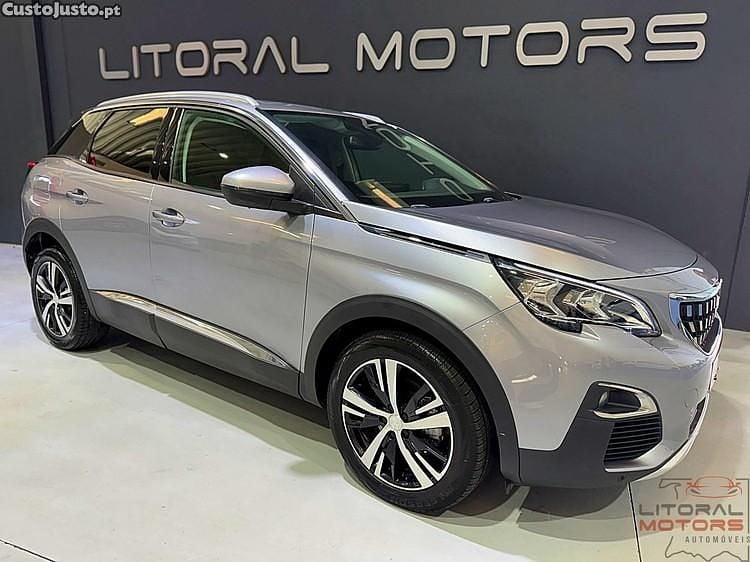 Cinza Usado 2019 Peugeot 3008 Allure SUV | € 17.500 (Preço justo) - Imagem 1/1