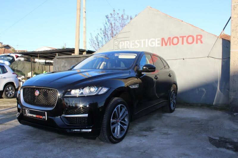 Preto Usado 2016 Jaguar F-Pace R-Sport SUV | € 27.900 (Preço justo) - Imagem 1/4