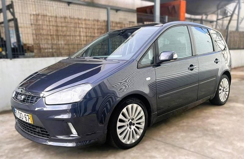 Azul Usado 2007 Ford C-MAX Titanium Monovolume | € 4.000 (Preço justo) - Imagem 1/4