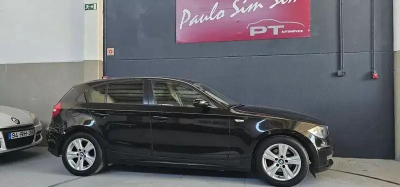 Preto Usado 2008 BMW 118 Lifestyle Citadino | € 7.990 (Preço justo) - Imagem 1/4