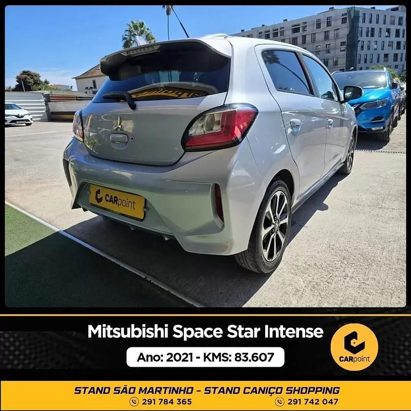 Usado Mitsubishi Space Star Intense 71 HP (52 kW) 2022 Cinza Citadino