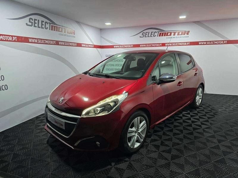 Usado Peugeot 208 82 HP (60 kW) 2018 Vermelho Citadino