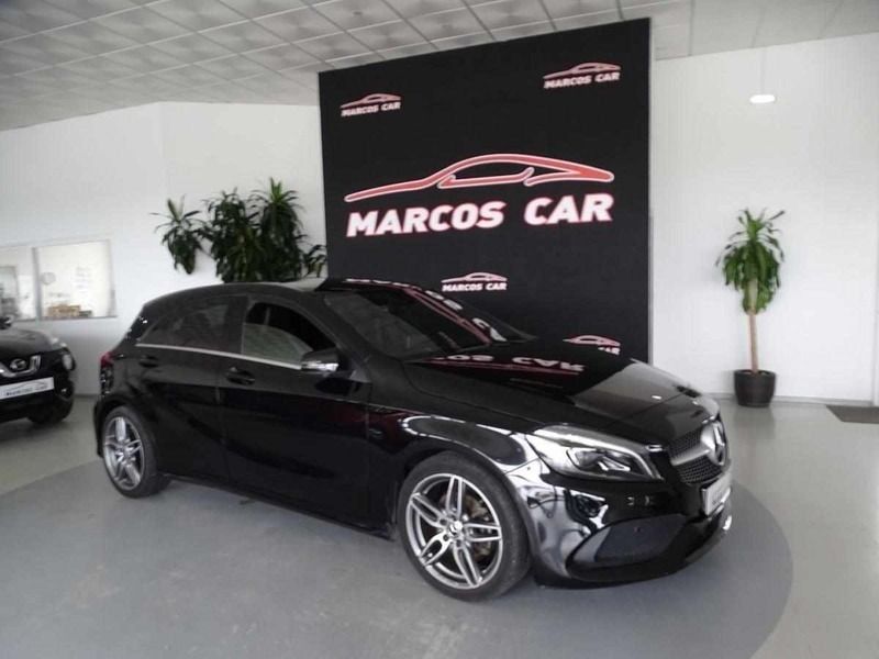 Preto Usado 2017 Mercedes A200 AMG line | € 29.400 - Imagem 1/4