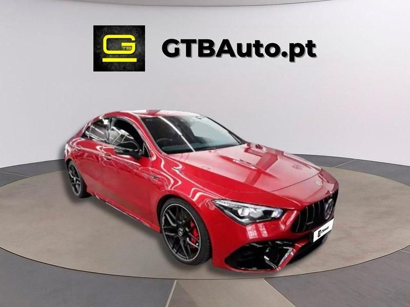 Vermelho Usado 2021 Mercedes CLA45 AMG AMG Sedan | € 52.900 - Imagem 1/4
