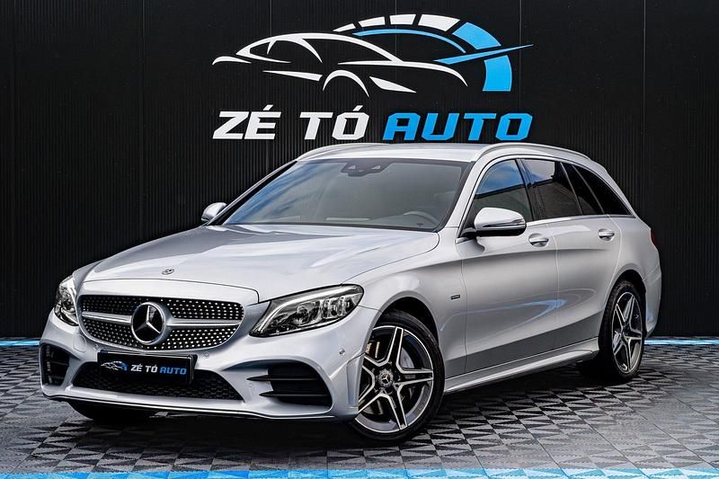 Cinza Usado 2020 Mercedes C300 AMG line Carrinha | € 35.500 - Imagem 1/4
