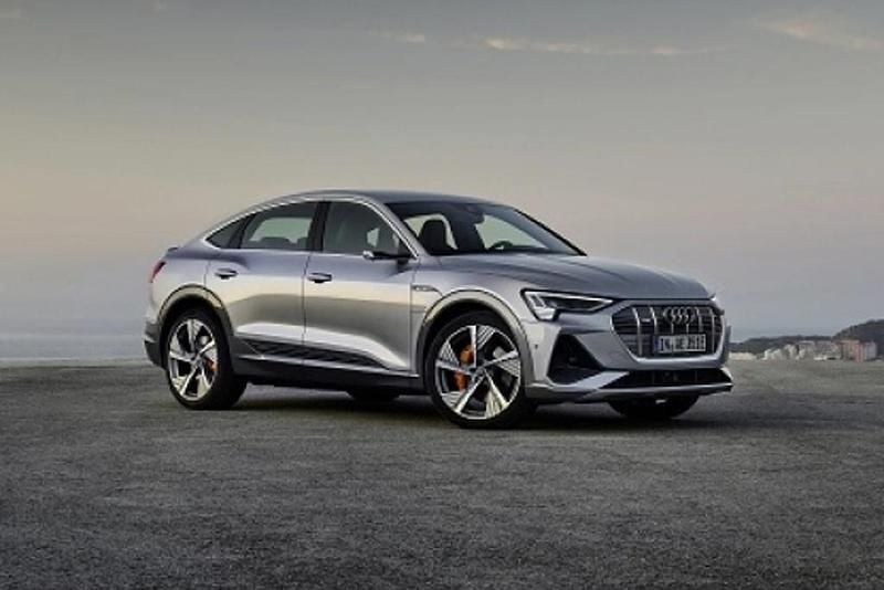 Cinzento Usado 2020 Audi e-tron S-Line SUV | € 33.990 (Bom preço) - Imagem 1/4