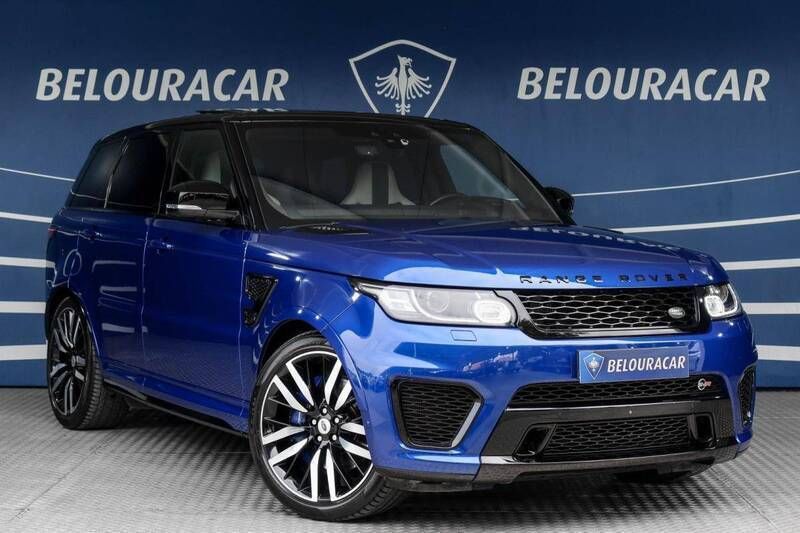 Azul Usado 2017 Land Rover Range Rover Sport SVR SUV | € 90.000 - Imagem 1/4