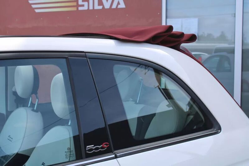 Usado Fiat 500C Lounge 69 HP (50 kW) 2018 Branco Cabrios