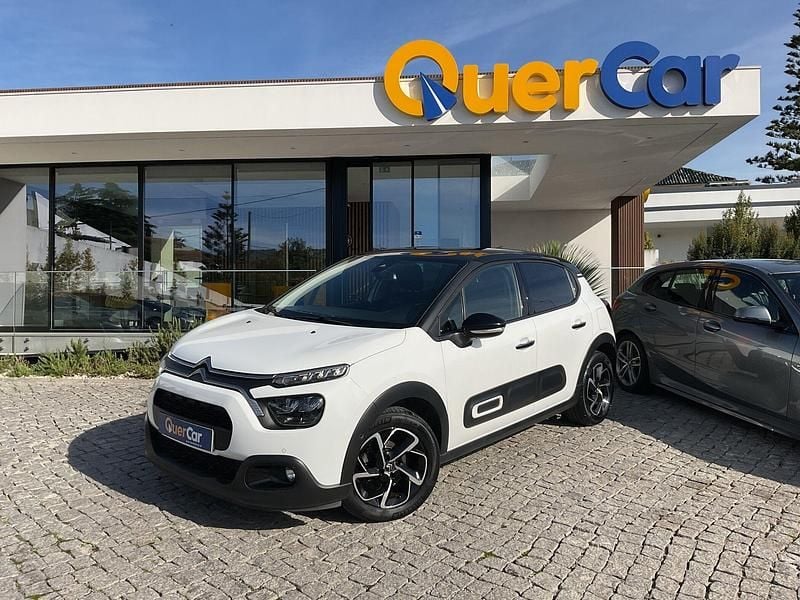 Branco Usado 2021 Citroën C3 PureTech Citadino | € 14.990 (Preço justo) - Imagem 1/4