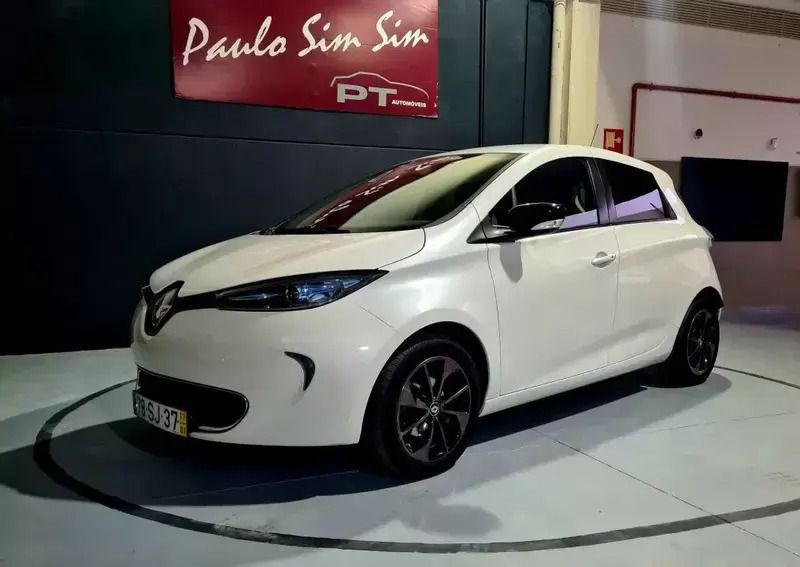 Branco Usado 2017 Renault Zoe Bose Edition Citadino | € 18.990 - Imagem 1/4