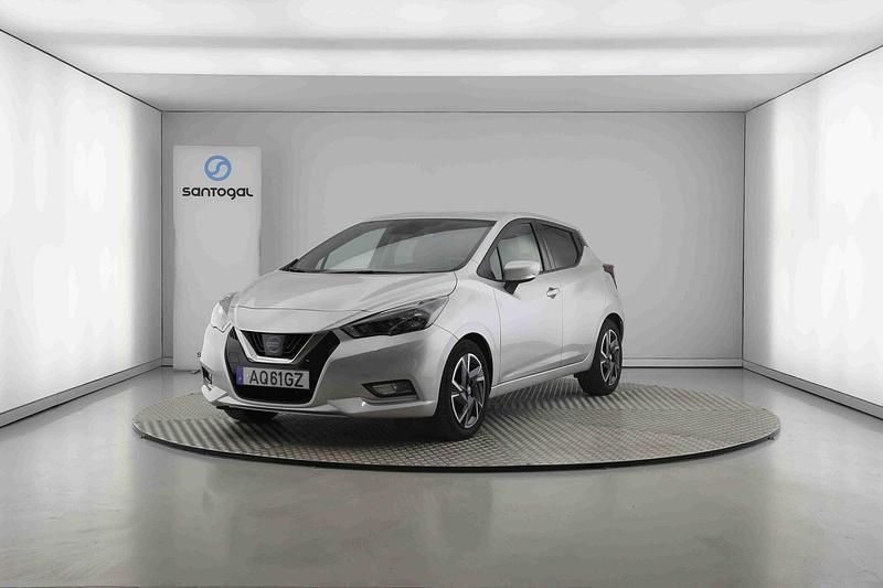 Cinzento Usado 2022 Nissan Micra Acenta Citadino | € 15.990 (Preço justo) - Imagem 1/4