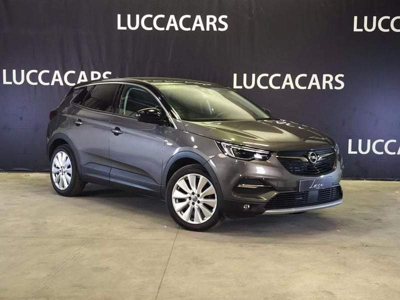 Usado Opel Grandland X Ultimate 130 HP (95 kW) 2020 Cinzento platina/tecto preto e SUV