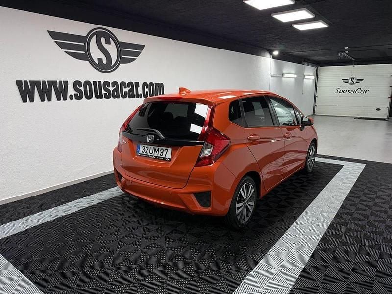 Usado Honda Jazz Elegance 102 HP (75 kW) 2018 Laranja Citadino