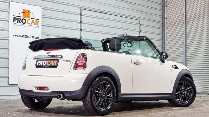 Branco Usado 2010 Mini Cooper D Cabriolet Cabrios | € 9.950 - Imagem 1/4