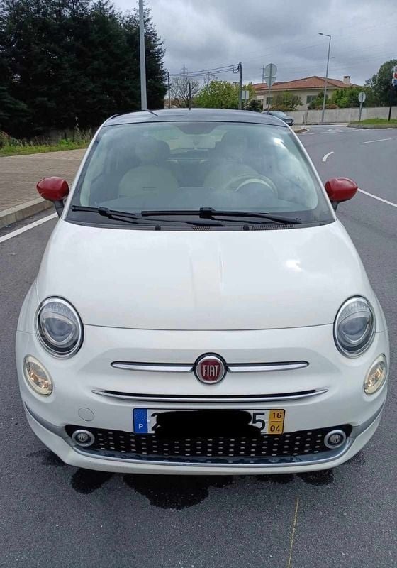 Branco Usado 2016 Fiat 500 Cabrios | € 8.500 (Bom preço) - Imagem 1/4