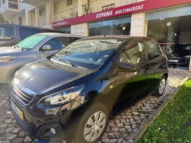 Usado Peugeot 108 Active 69 HP (50 kW) 2017 Preto Citadino