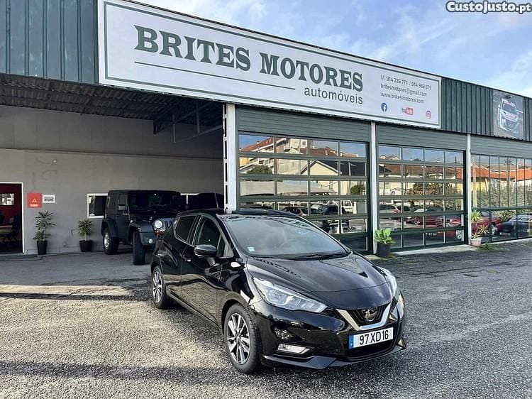 Preto Usado 2019 Nissan Micra Tekna+ | € 12.950 - Imagem 1/1
