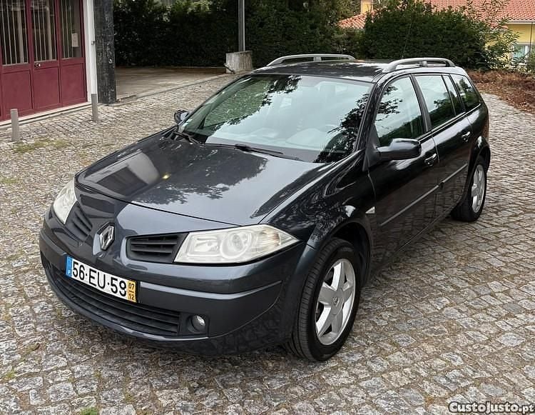Cinza Usado 2007 Renault Mégane GrandTour Carrinha | € 2.590 (Bom preço) - Imagem 1/1
