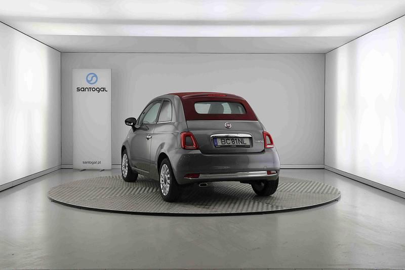 Usado Fiat 500C 70 HP (51 kW) 2023 Cinzento Cabrios