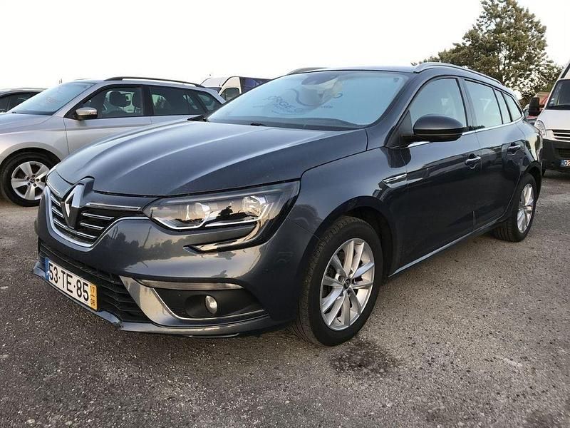 Azul Usado 2017 Renault Mégane GrandTour Intens Carrinha | € 13.750 (Preço justo) - Imagem 1/4