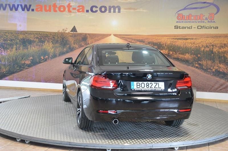 Usado BMW 218 Advantage 150 HP (110 kW) 2019 Preto Coupé