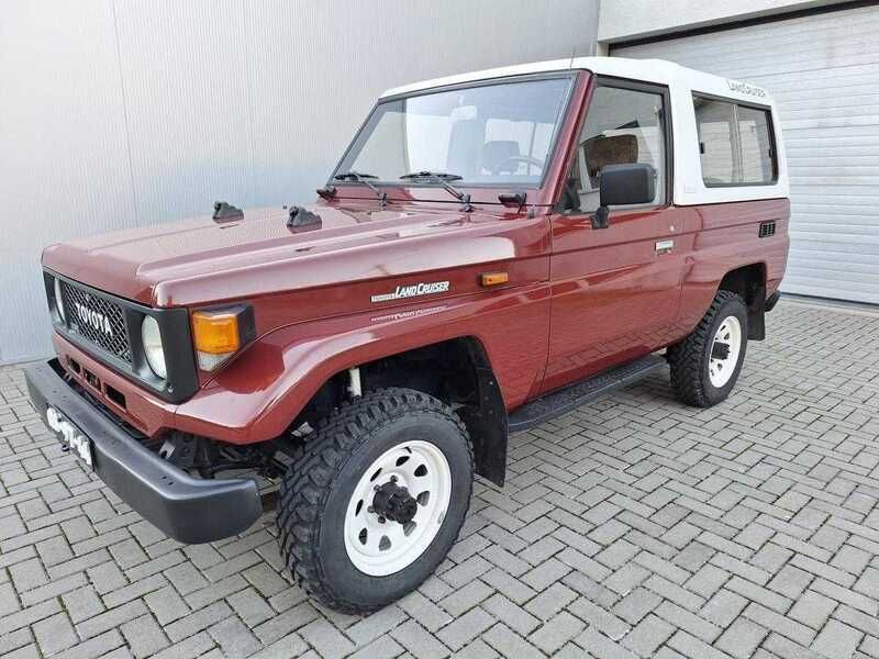 Vermelho Usado 1990 Toyota Land Cruiser SUV | € 16.000 - Imagem 1/4