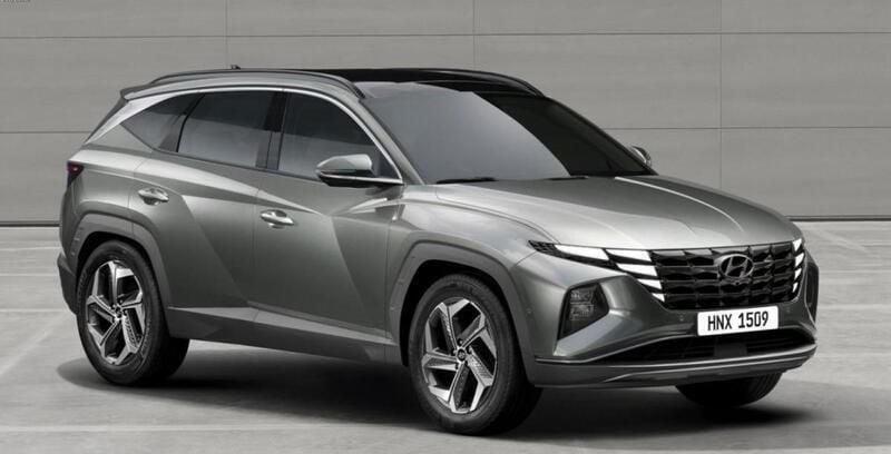 Cinzento Usado 2021 Hyundai Tucson Premium SUV | € 62.500 - Imagem 1/3