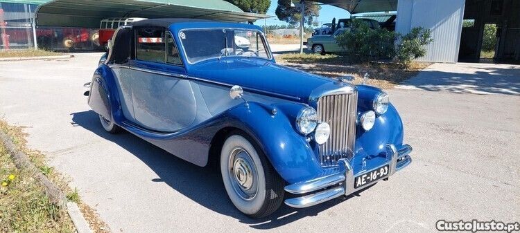 Azul Usado 1980 Jaguar MK V Sedan | € 99.000 - Imagem 1/1