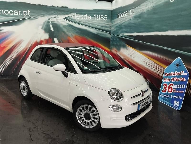 Branco Usado 2020 Fiat 500C Cabrios | € 10.699 (Preço justo) - Imagem 1/4