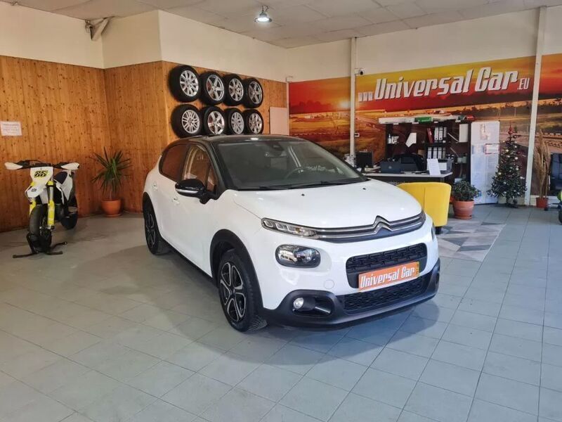 Branco Usado 2019 Citroën C3 Origins Citadino | € 12.700 (Preço elevado) - Imagem 1/4