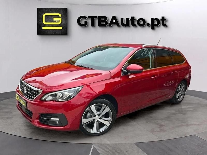 Vermelho Usado 2019 Peugeot 308 SW Carrinha | € 11.900 (Super Preço) - Imagem 1/4