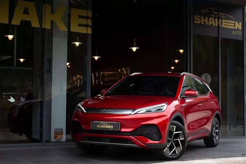 Vermelho Usado 2023 BYD Atto 3 Design SUV | € 26.990 (Bom preço) - Imagem 1/4