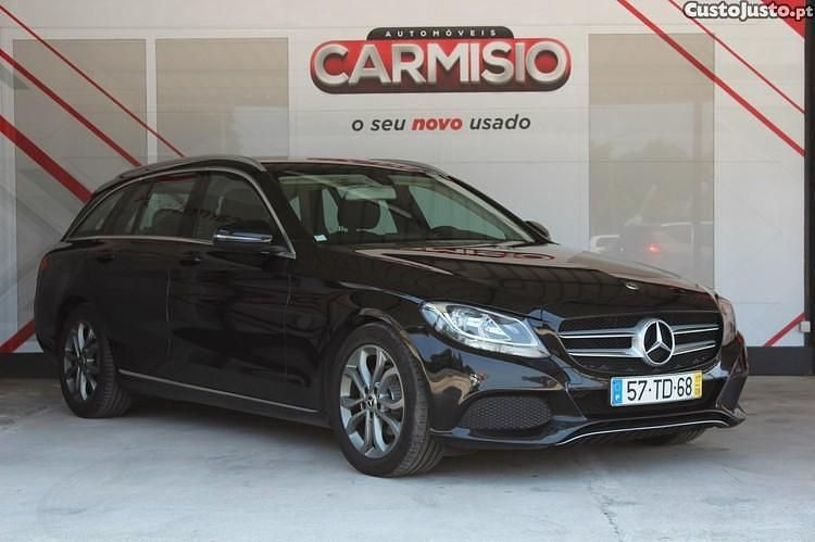 Preto Usado 2017 Mercedes C200 Avantgarde Carrinha | € 17.400 (Super Preço) - Imagem 1/1