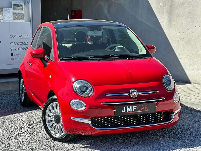 Vermelho Usado 2021 Fiat 500 Lounge Citadino | € 11.500 (Preço justo) - Imagem 1/4